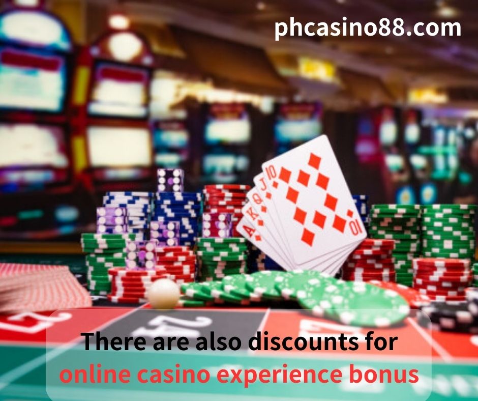online casino, online casino experience bonus, 2023 online casino experience bonus, register to send experience bonus, casino experience bonus