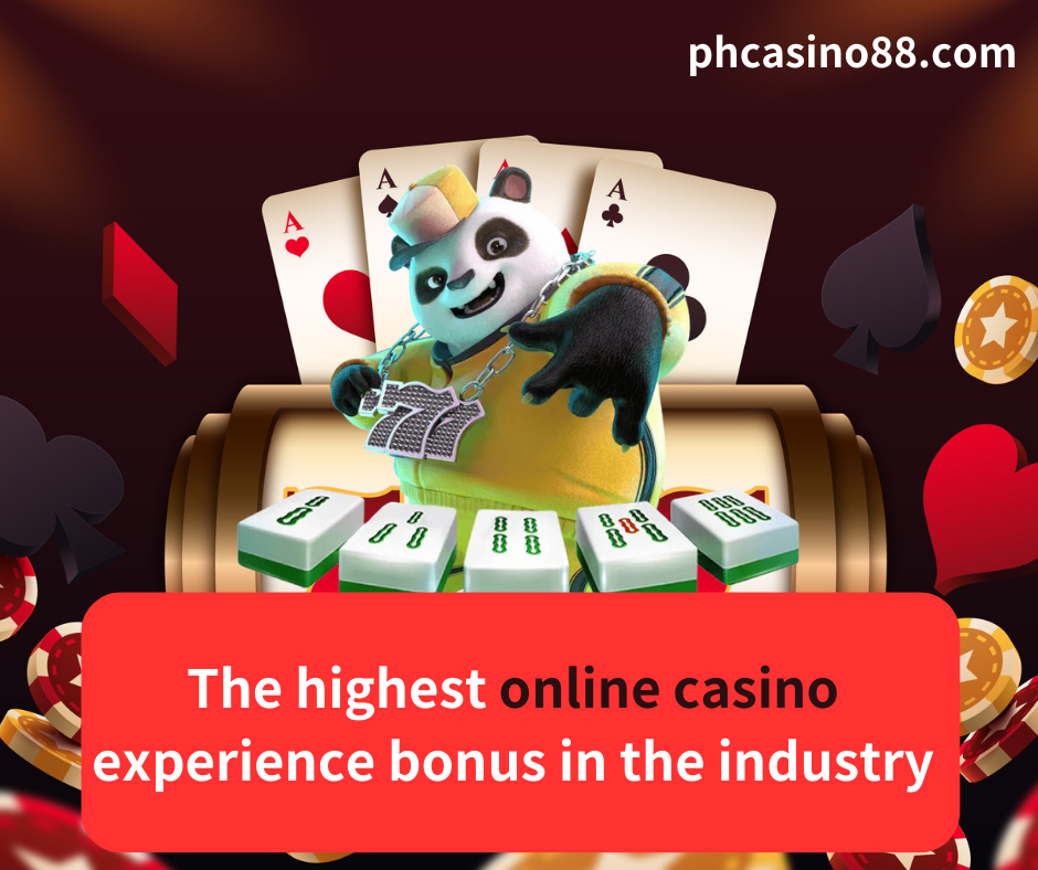 The highest online casino experience bonus in the industry